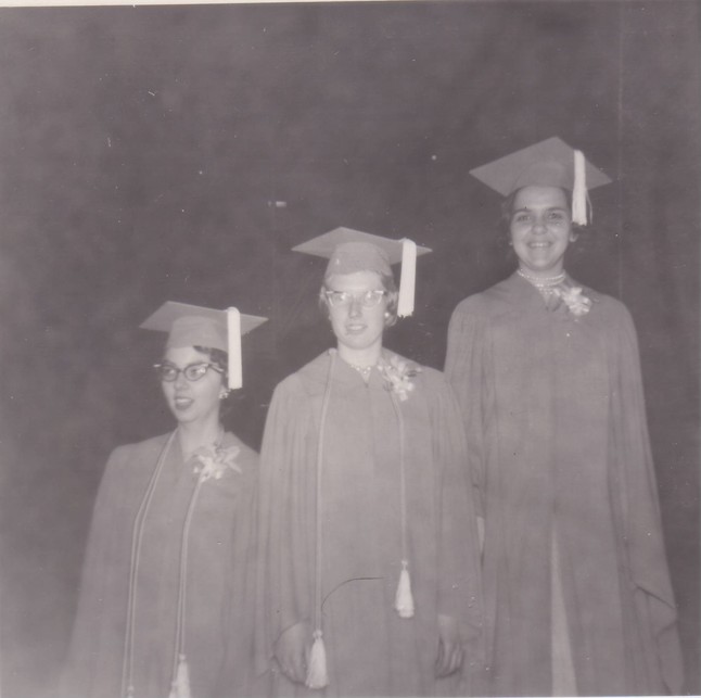3 lovely 1962 graduates